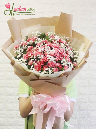 Bó hoa cẩm chướng - Điều ngọt ngào